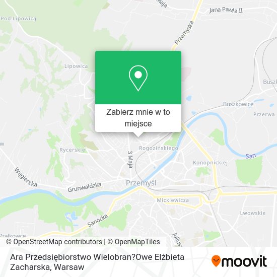 Mapa Ara Przedsiębiorstwo Wielobran?Owe Elżbieta Zacharska