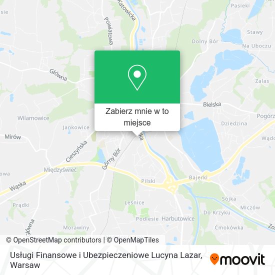 Mapa Usługi Finansowe i Ubezpieczeniowe Lucyna Lazar