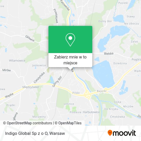 Mapa Indigo Global Sp z o O