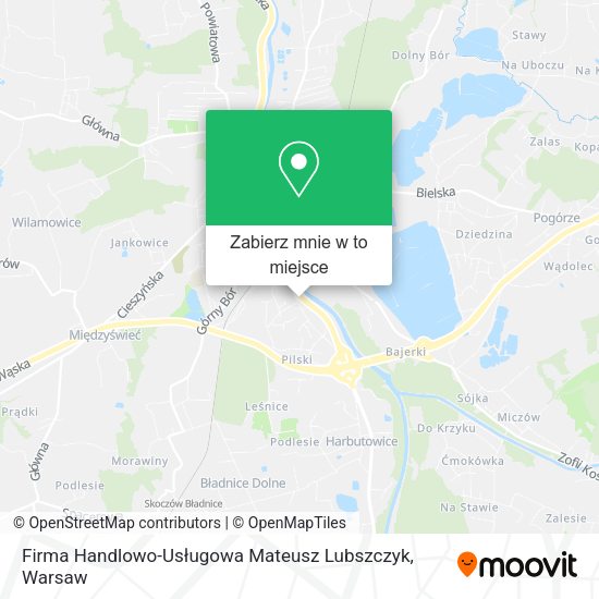 Mapa Firma Handlowo-Usługowa Mateusz Lubszczyk