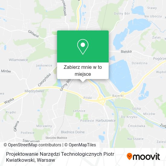 Mapa Projektowanie Narzędzi Technologicznych Piotr Kwiatkowski