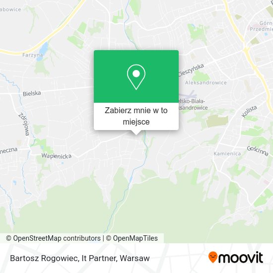 Mapa Bartosz Rogowiec, It Partner