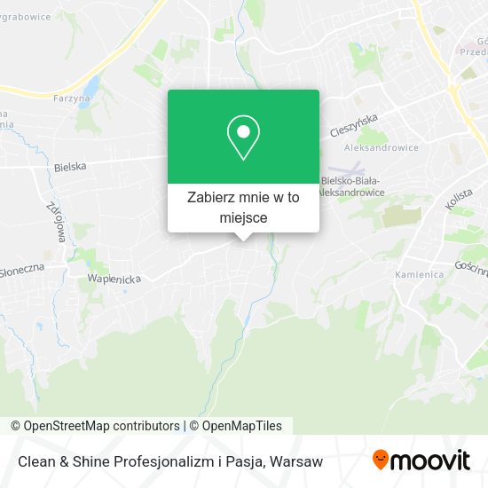 Mapa Clean & Shine Profesjonalizm i Pasja