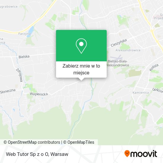 Mapa Web Tutor Sp z o O