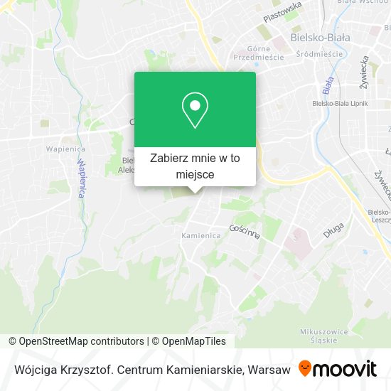 Mapa Wójciga Krzysztof. Centrum Kamieniarskie