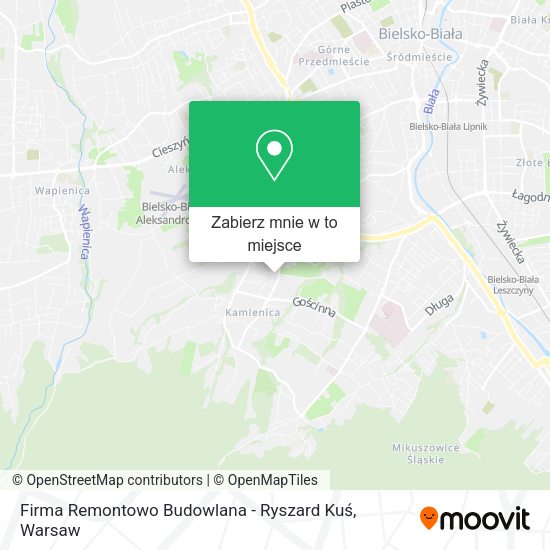 Mapa Firma Remontowo Budowlana - Ryszard Kuś