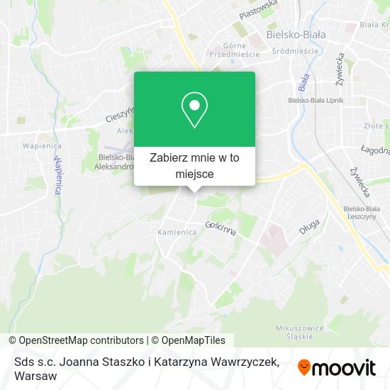 Mapa Sds s.c. Joanna Staszko i Katarzyna Wawrzyczek