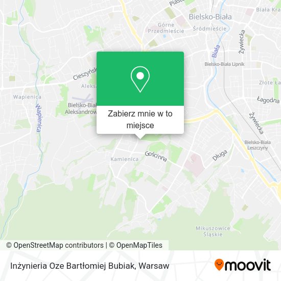 Mapa Inżynieria Oze Bartłomiej Bubiak