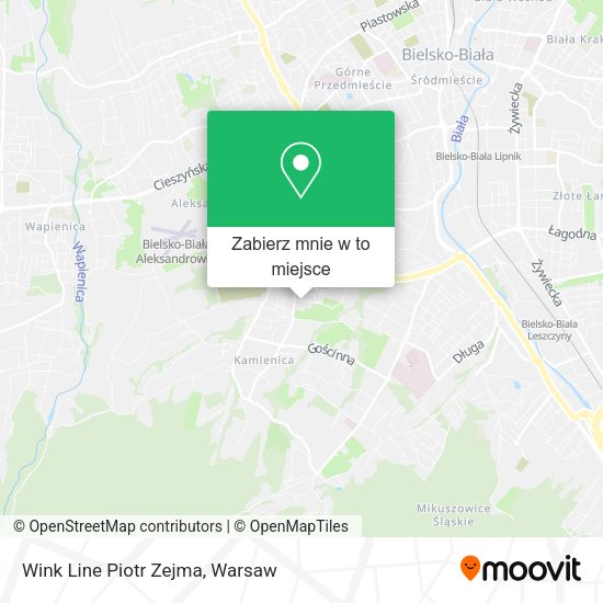 Mapa Wink Line Piotr Zejma