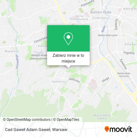 Mapa Cad Gaweł Adam Gaweł