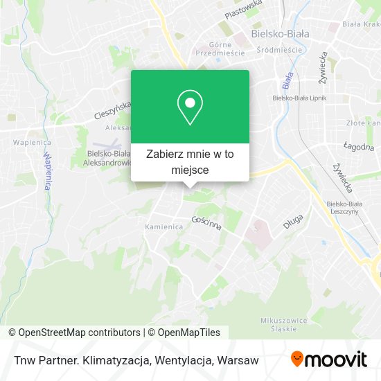 Mapa Tnw Partner. Klimatyzacja, Wentylacja