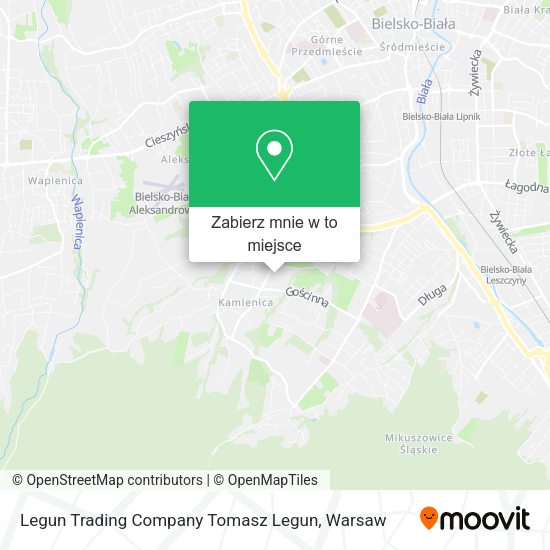 Mapa Legun Trading Company Tomasz Legun