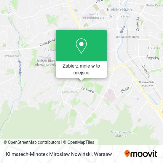 Mapa Klimatech-Minotex Mirosław Nowiński