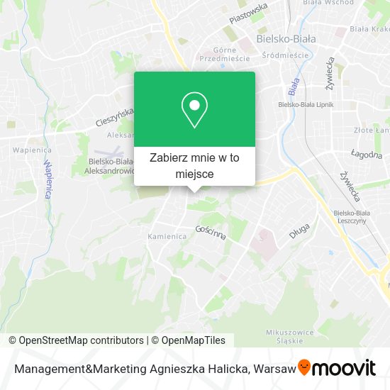 Mapa Management&Marketing Agnieszka Halicka