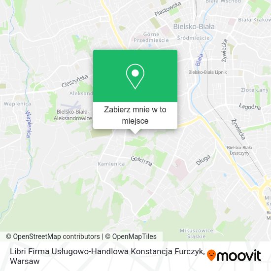 Mapa Libri Firma Usługowo-Handlowa Konstancja Furczyk