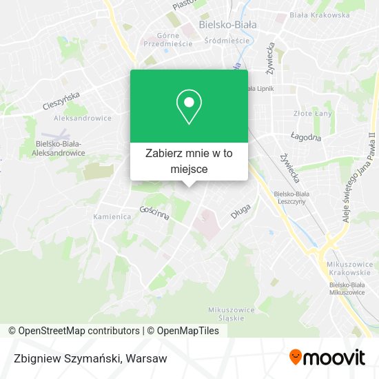 Mapa Zbigniew Szymański