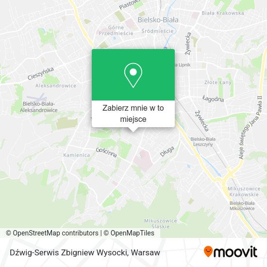 Mapa Dźwig-Serwis Zbigniew Wysocki