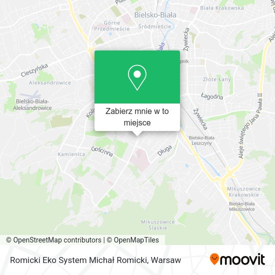 Mapa Romicki Eko System Michał Romicki