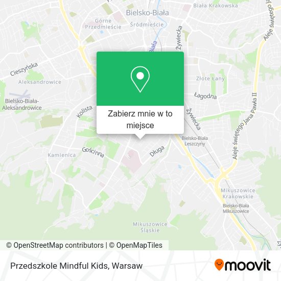 Mapa Przedszkole Mindful Kids