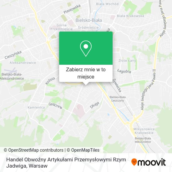 Mapa Handel Obwoźny Artykułami Przemysłowymi Rzym Jadwiga