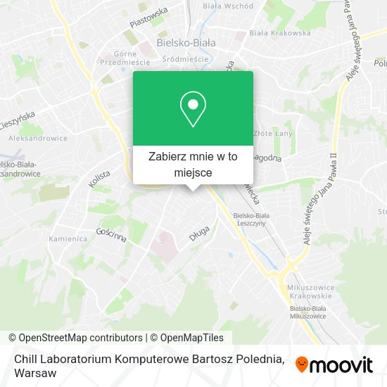 Mapa Chill Laboratorium Komputerowe Bartosz Polednia