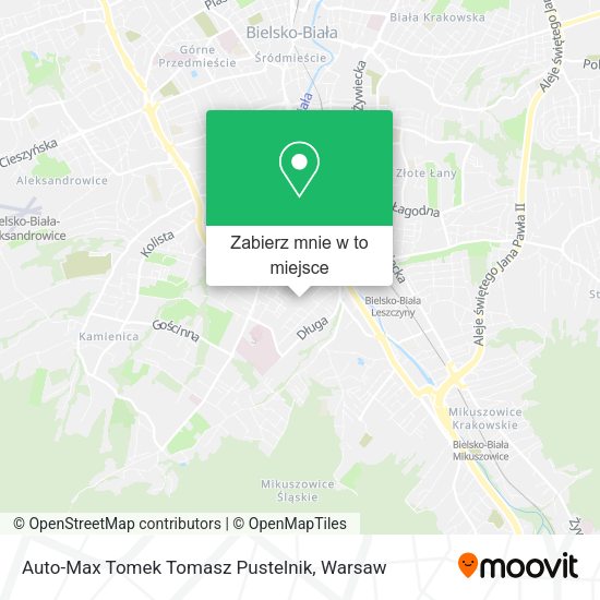 Mapa Auto-Max Tomek Tomasz Pustelnik