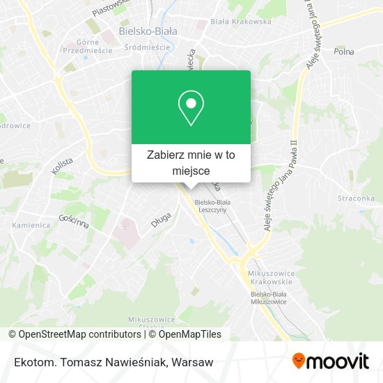 Mapa Ekotom. Tomasz Nawieśniak