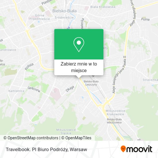 Mapa Travelbook. Pl Biuro Podróży