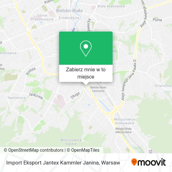 Mapa Import Eksport Jantex Kammler Janina