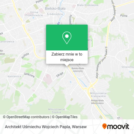 Mapa Architekt Uśmiechu Wojciech Papla