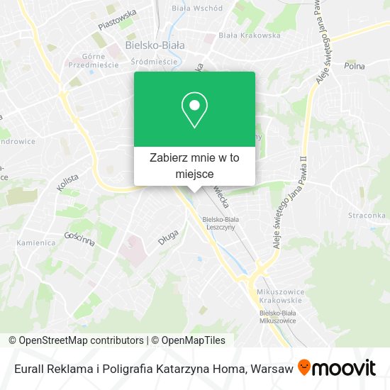 Mapa Eurall Reklama i Poligrafia Katarzyna Homa