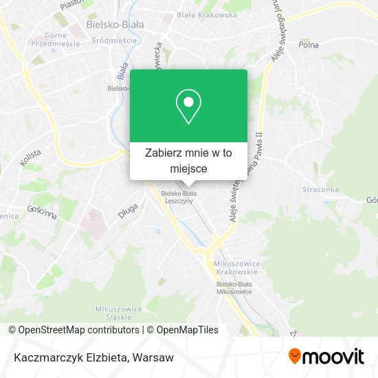 Mapa Kaczmarczyk Elzbieta