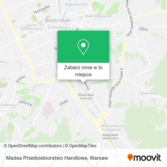 Mapa Madea Przedsiebiorstwo Handlowe