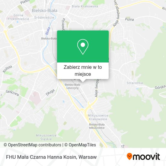 Mapa FHU Mała Czarna Hanna Kosin