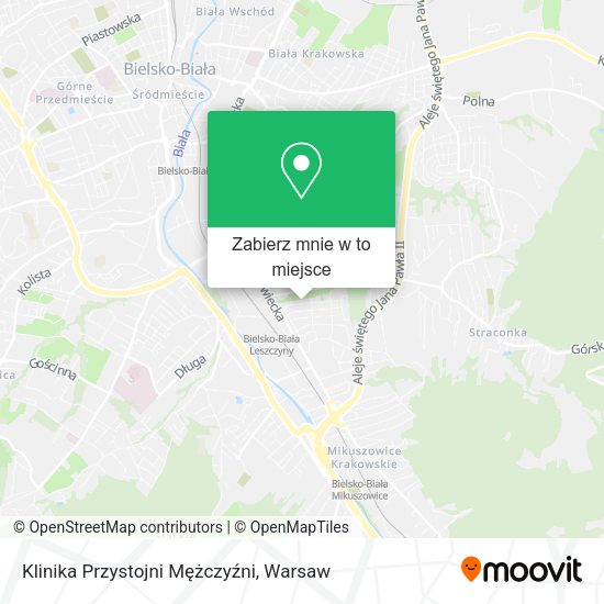 Mapa Klinika Przystojni Mężczyźni