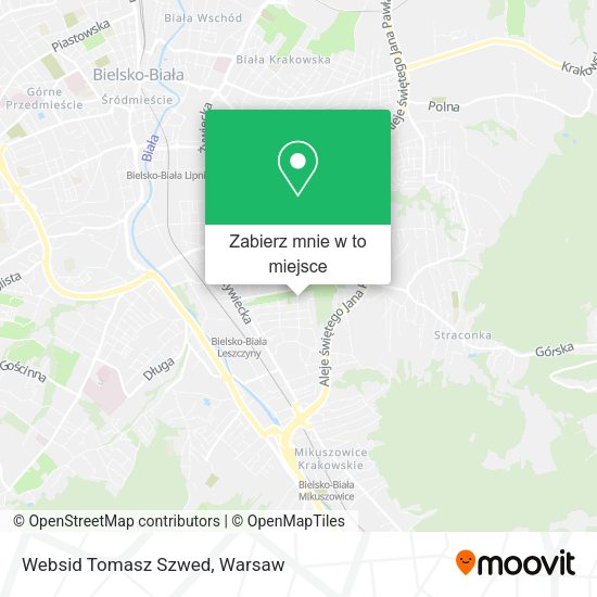 Mapa Websid Tomasz Szwed