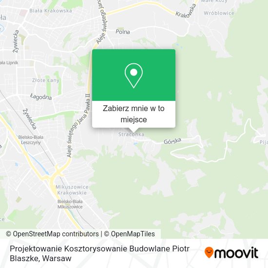 Mapa Projektowanie Kosztorysowanie Budowlane Piotr Blaszke