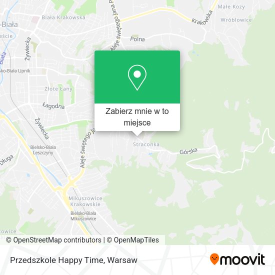 Mapa Przedszkole Happy Time