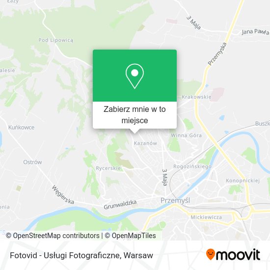 Mapa Fotovid - Usługi Fotograficzne