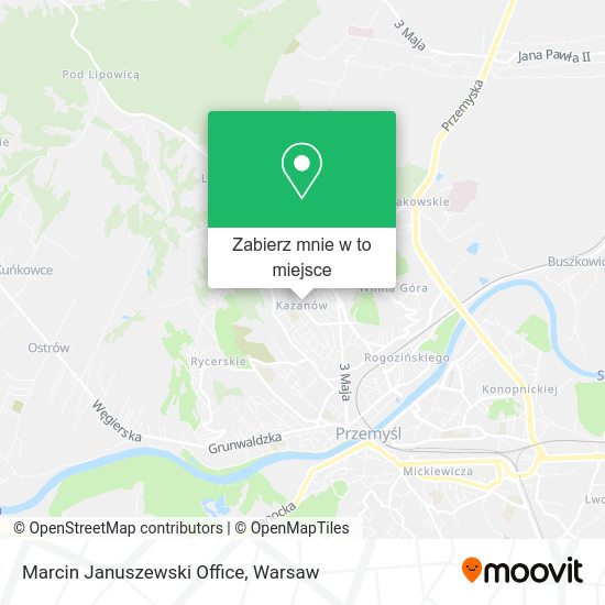 Mapa Marcin Januszewski Office