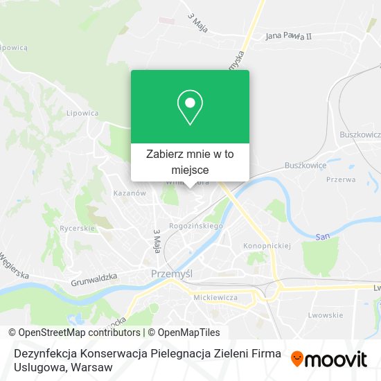 Mapa Dezynfekcja Konserwacja Pielegnacja Zieleni Firma Uslugowa