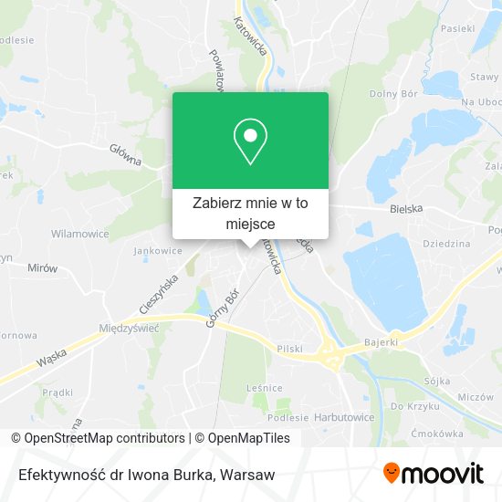 Mapa Efektywność dr Iwona Burka