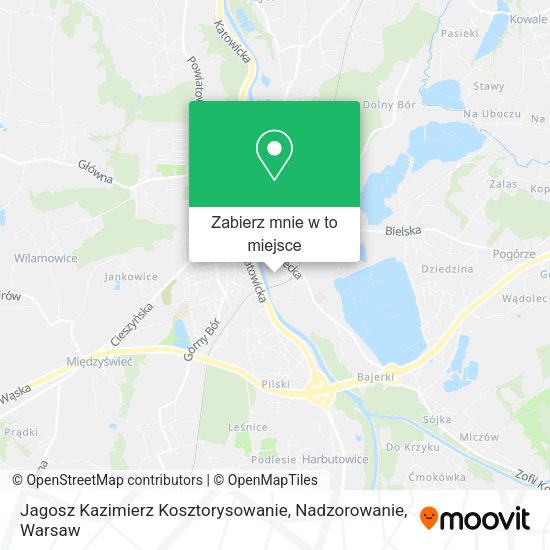 Mapa Jagosz Kazimierz Kosztorysowanie, Nadzorowanie