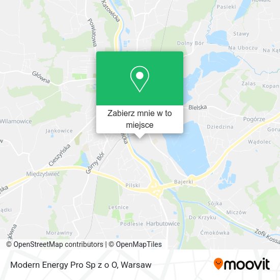 Mapa Modern Energy Pro Sp z o O