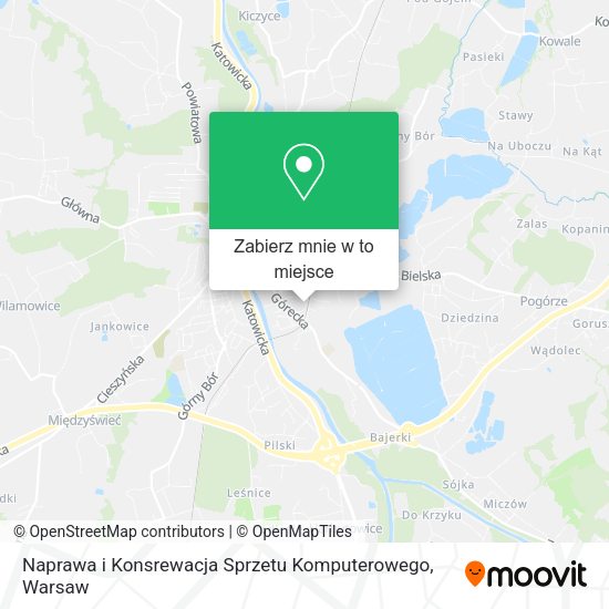 Mapa Naprawa i Konsrewacja Sprzetu Komputerowego