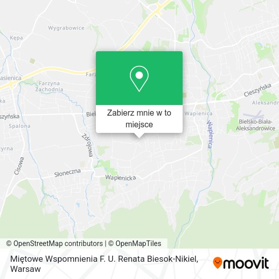 Mapa Miętowe Wspomnienia F. U. Renata Biesok-Nikiel