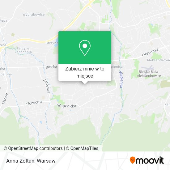 Mapa Anna Zoltan