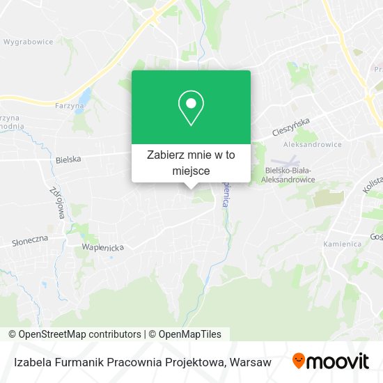 Mapa Izabela Furmanik Pracownia Projektowa