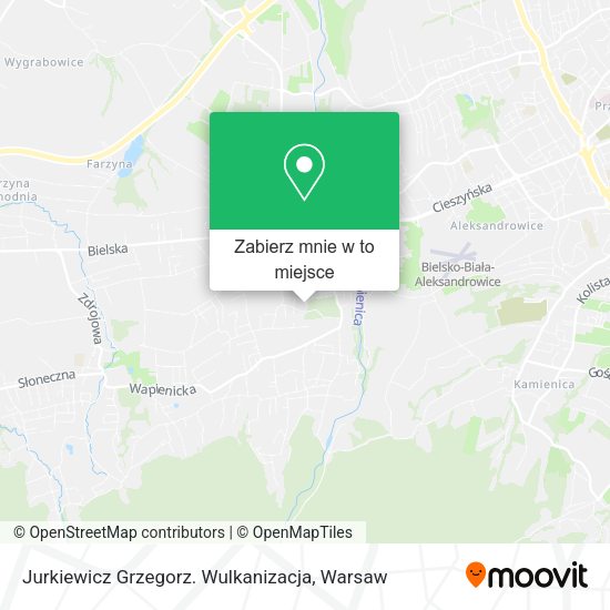 Mapa Jurkiewicz Grzegorz. Wulkanizacja