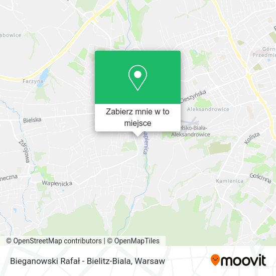 Mapa Bieganowski Rafał - Bielitz-Biala